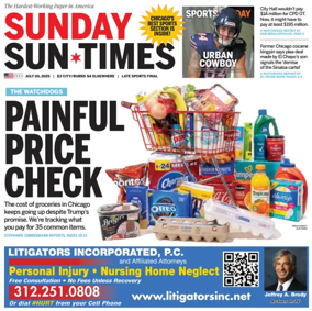 Cover of Chicago Sun-Times (Sunday)