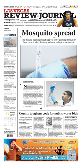 Cover of Las Vegas Review-Journal (Sunday)