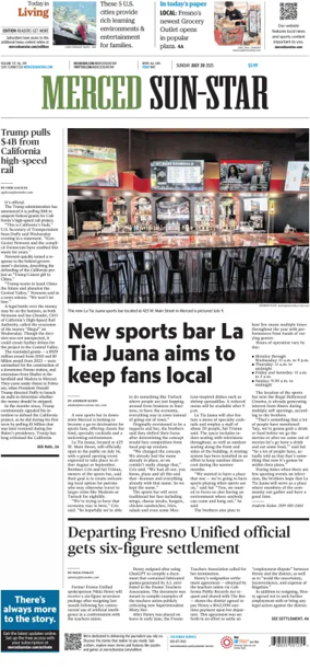 Cover of Merced Sun-Star (Saturday)