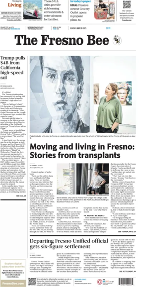 Cover of The Fresno Bee (Sunday)