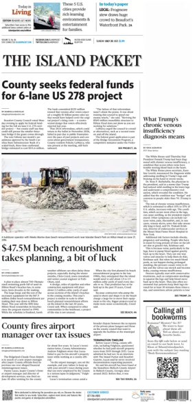 Cover of The Island Packet (Sunday)