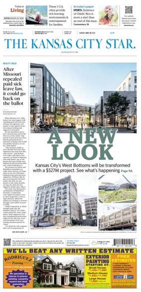 Cover of The Kansas City Star (Sunday)
