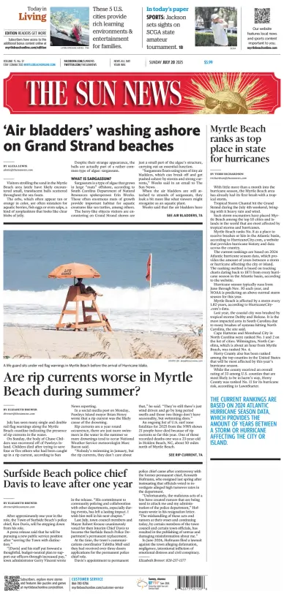 Cover of The Sun News (Sunday)