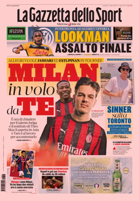 Cover of La Gazzetta dello Sport - Verona