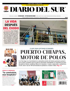 Cover of Diario del Sur