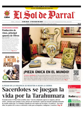 Cover of El Sol de Parral