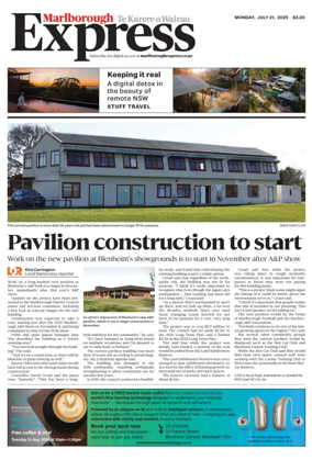 Cover of Marlborough Express