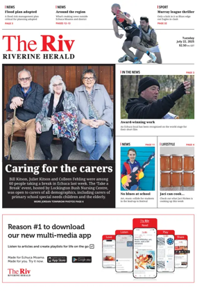 Cover of The Riverine Herald