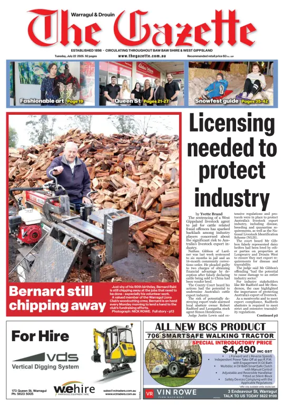 Cover of Warragul & Drouin Gazette