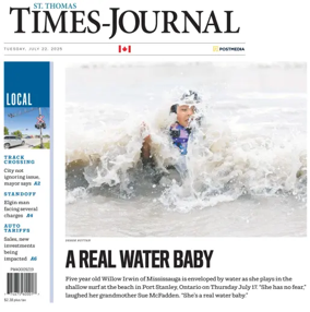 Cover of St. Thomas Times-Journal