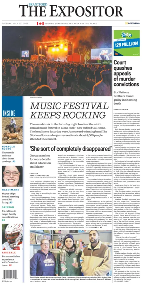 Cover of The Expositor (Brantford)