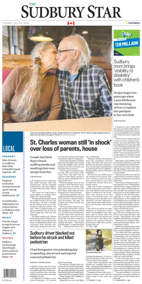 Cover of The Sudbury Star