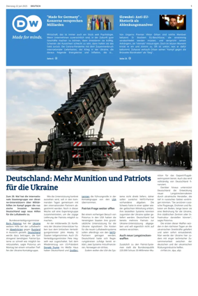 Cover of Deutsche Welle (German edition)