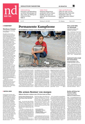 Cover of Neues Deutschland