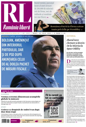 Cover of Romania Libera