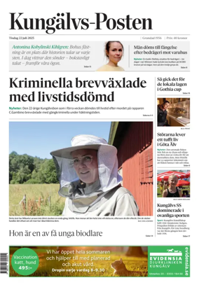 Cover of Kungälvs-Posten