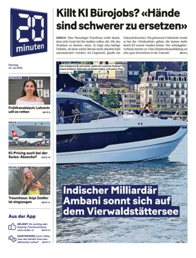 Cover of 20 Minuten - Basel