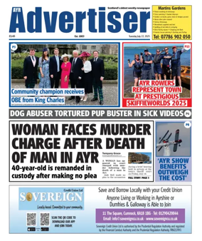 Cover of Ayr Advertiser