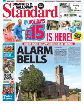 Cover of Dumfries & Galloway Standard