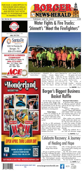 Cover of Borger News-Herald