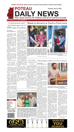 Cover of Poteau Daily News