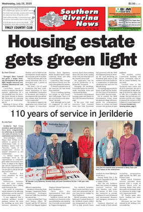 Cover of Southern Riverina news