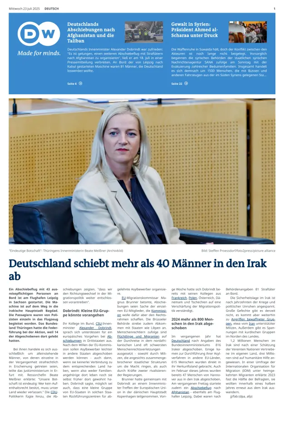 Cover of Deutsche Welle (German edition)