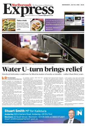 Cover of Marlborough Express