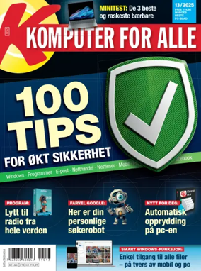 Cover of Komputer for alle (Norway)