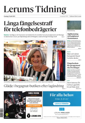 Cover of Lerums Tidning