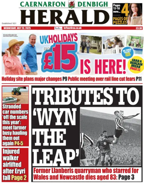 Cover of Caernarfon Herald