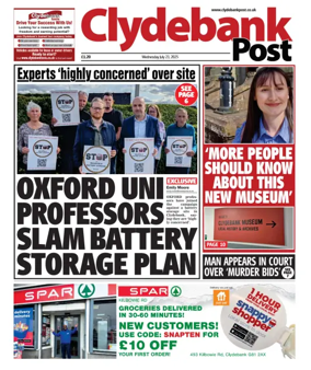 Cover of Clydebank Post