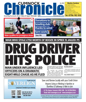 Cover of Cumnock Chronicle