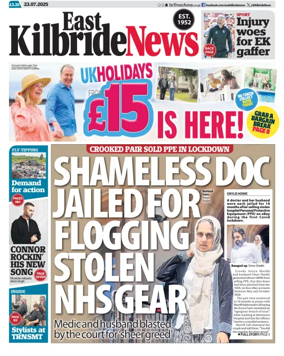 Cover of East Kilbride News