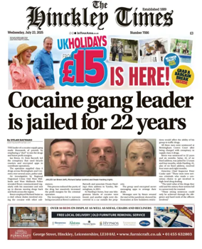 Cover of Hinckley Times