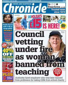 Cover of Nantwich Chronicle