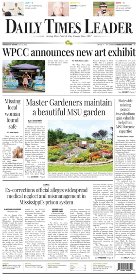 Cover of Daily Times Leader