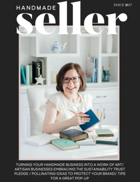 Cover of Handmade Seller Magazine