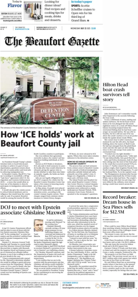 Cover of The Beaufort Gazette