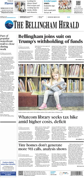 Cover of The Bellingham Herald