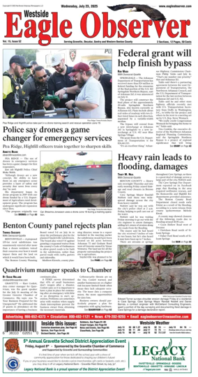 Cover of Westside Eagle-Observer