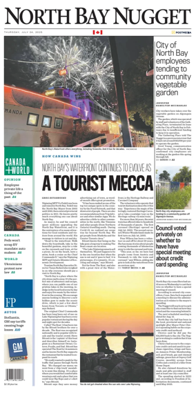 Cover of North Bay Nugget