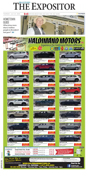 Cover of The Expositor (Brantford)