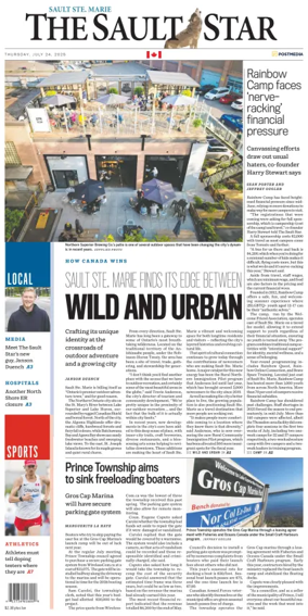 Cover of The Sault Star