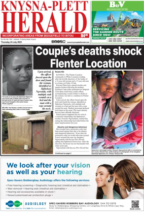 Cover of Knysna-Plett Herald