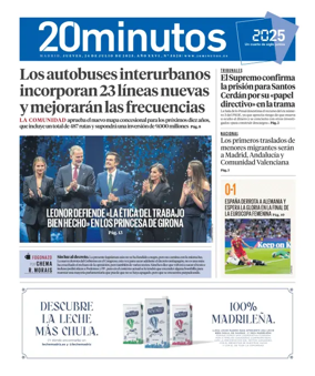 Cover of 20 Minutos Madrid