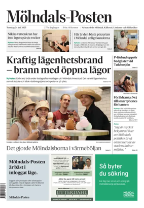 Cover of Mölndals-Posten