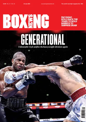 Cover of Boxing News