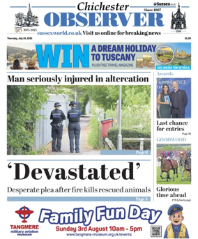 Cover of Chichester Observer