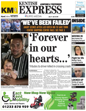 Cover of Kentish Express Ashford & District
